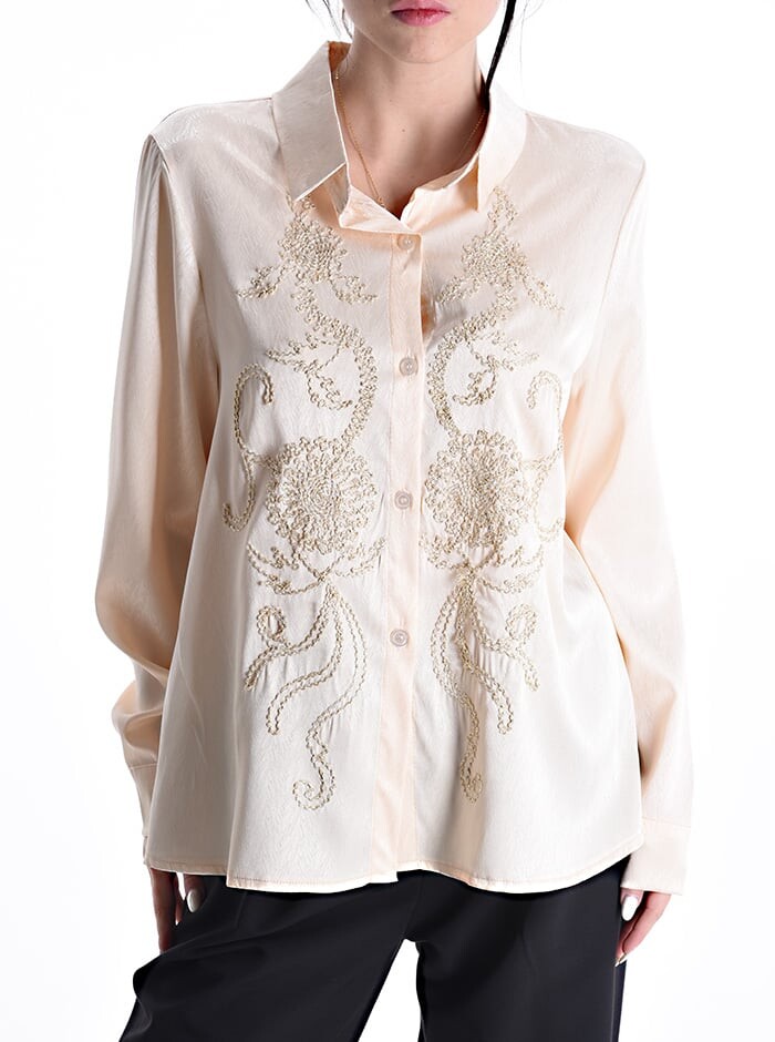 Вышитая Рубашка, цвет Linen