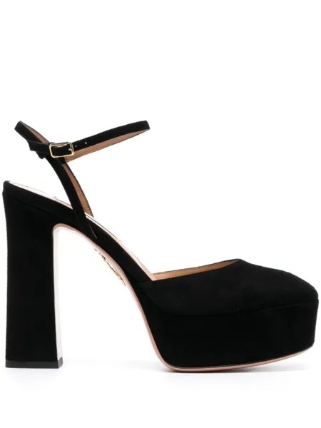 Aquazzura туфли Groove 130, черный