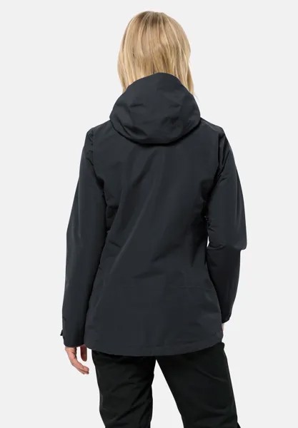 Дождевик/водоотталкивающая куртка FERNBLICK Jack Wolfskin, цвет black