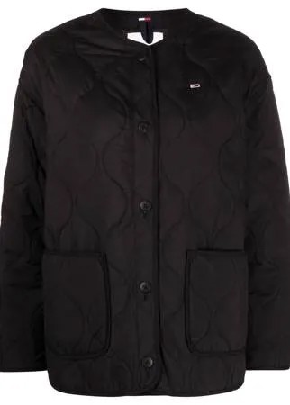 Tommy Jeans стеганая куртка без воротника