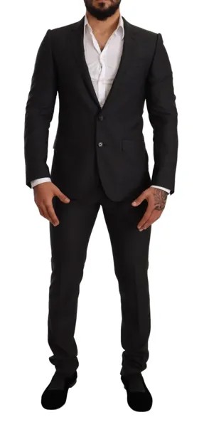 Костюм DOLCE - GABBANA Серый шерстяной комплект MARTINI Slim Fit EU44 / US34 / XS Рекомендуемая розничная цена 2400 долларов США