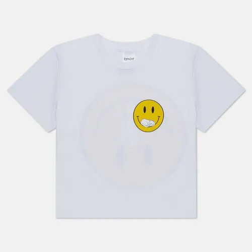 Футболка RIPNDIP, хлопок, размер XS, белый