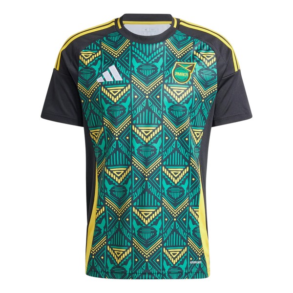 Футболка Ямайка 24 выездная футбольная майка Adidas, зеленый
