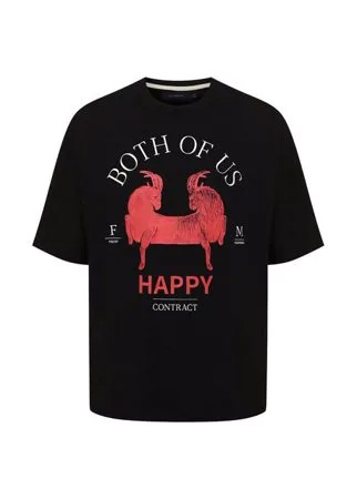 Хлопковая футболка Tee Library