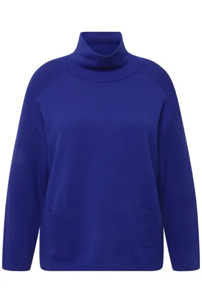 Свитер Ulla Popken, цвет titan blau