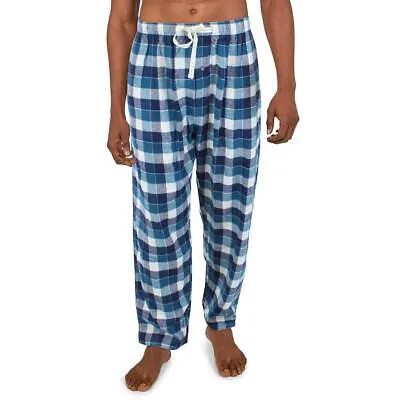 Всепогодные мужские синие 2 PK фланелевые удобные штаны для сна Loungewear XXL BHFO 2919