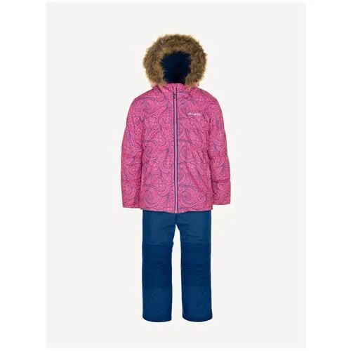 Комплект для девочки (куртка, полукомбинезон), Gusti, GW21GS827-PINK, размер 4/104