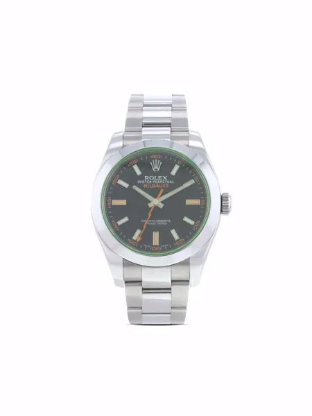 Rolex наручные часы Milgauss pre-owned 40 мм 2010-х годов