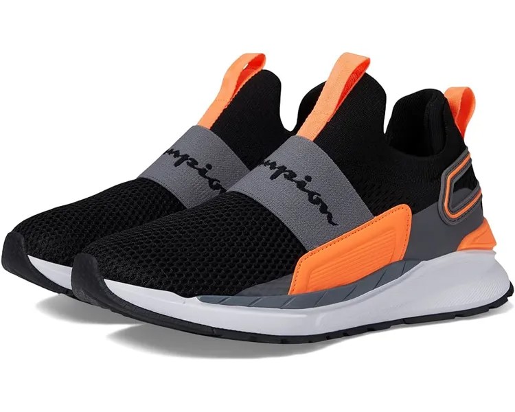 Кроссовки Champion Flexer Wiz, цвет Black/Stormy Night/Light Orange