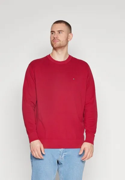 Вязаный свитер CHAIN STRUCTURE C NECK Tommy Hilfiger, цвет royal berry