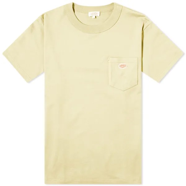 Футболка Armor-Lux 79151 Logo Pocket T-Shirt, цвет Pale Olive