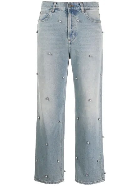 Ports 1961 декорированные джинсы, синий