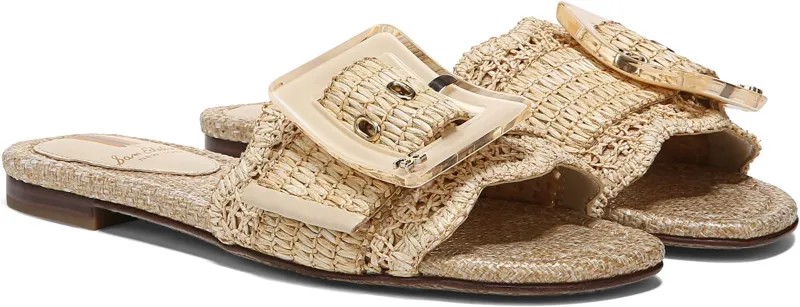 Сандалии на плоской подошве Bambi Sam Edelman, цвет Natural
