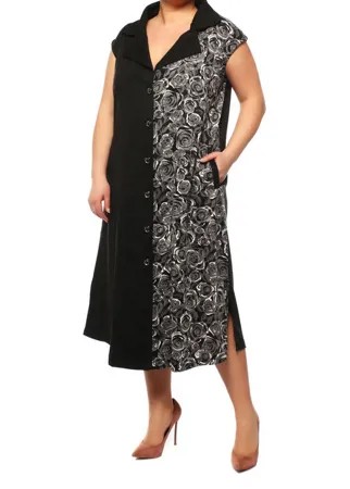 Платье-сарафан женское ARTESSA SA11006ROS01 черное 56-58