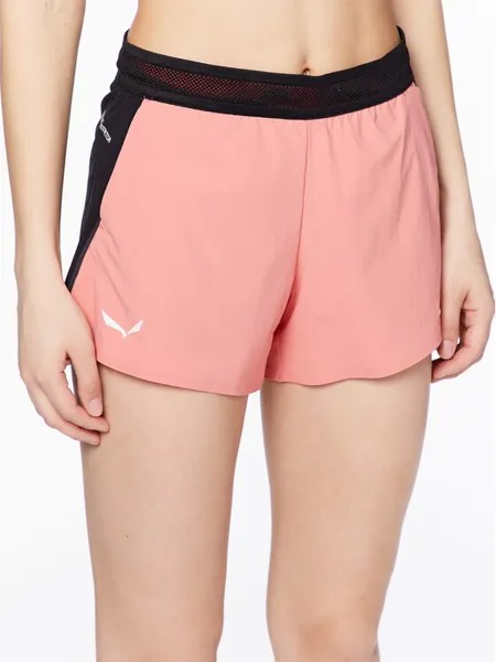 Тканевые шорты regular fit Salewa, розовый