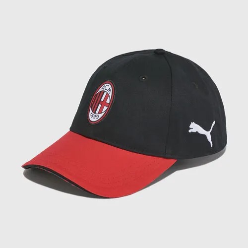 Бейсболка PUMA Puma Milan Fan, размер 56-60 см, красный, черный