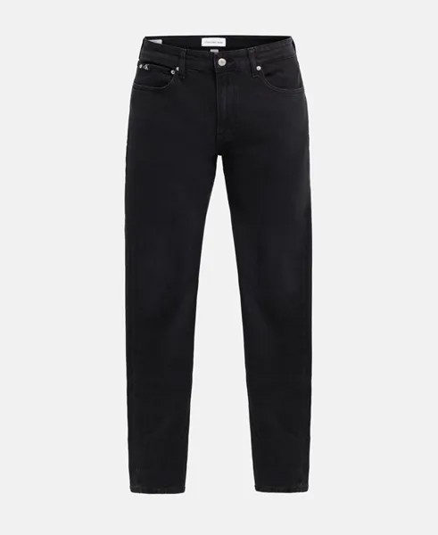 Прямые джинсы Calvin Klein Jeans, черный