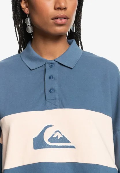Рубашка с длинным рукавом Quiksilver, синий