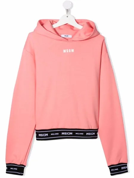 MSGM Kids худи с логотипом