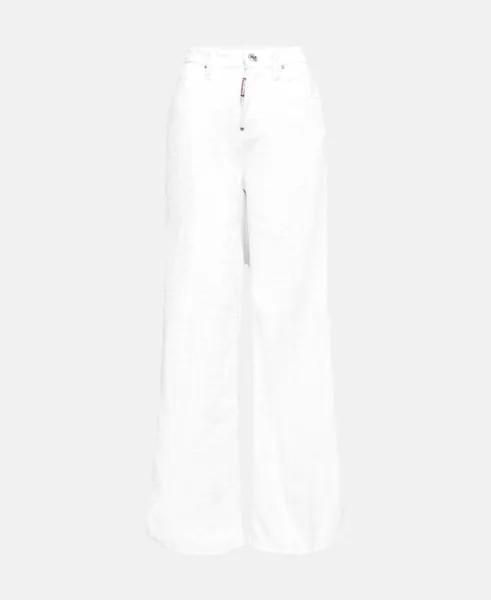 Широкие брюки Dsquared2, белый
