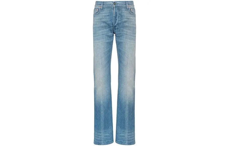 Мужские джинсы GUCCI, цвет Blue