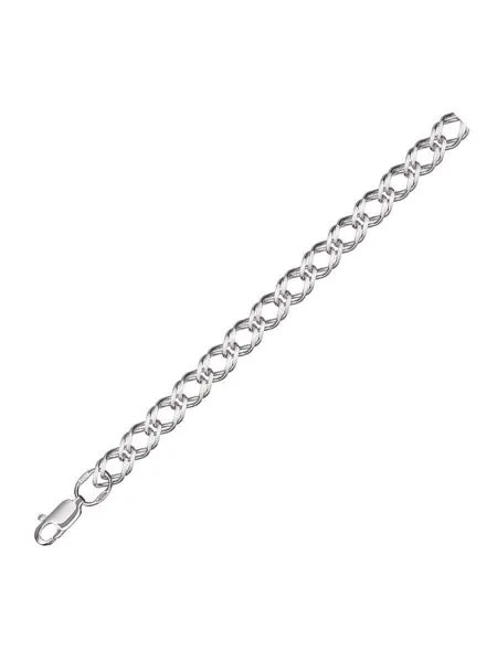 Цепочка женская TOP CRYSTAL 40665157 из серебра, 45 см
