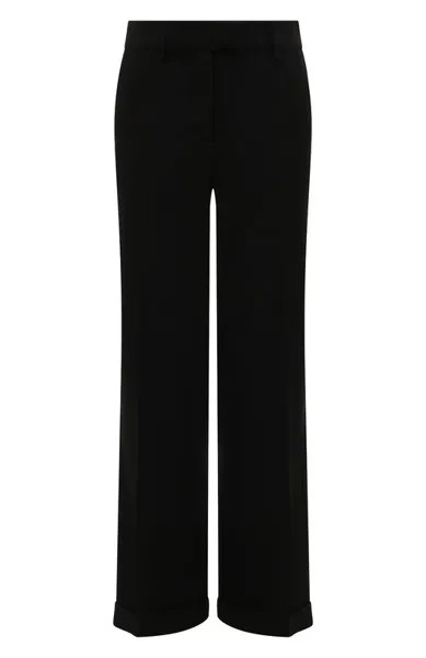 Брюки из шерсти и вискозы Trussardi