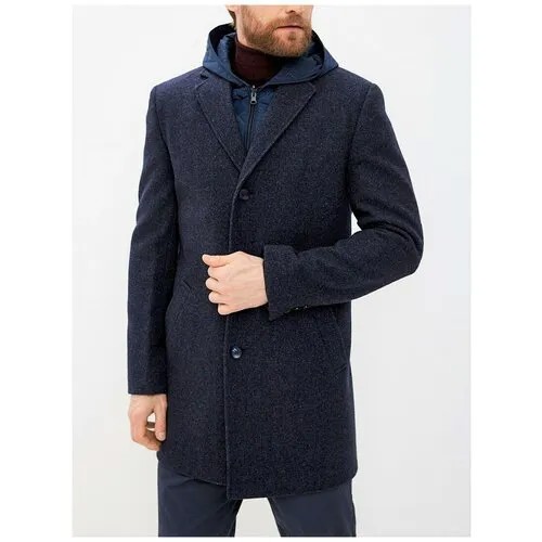 Пальто Berkytt, размер 56/182, синий