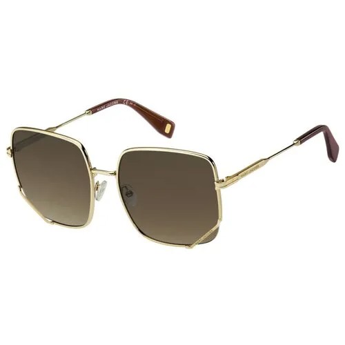 Солнцезащитные очки MARC JACOBS, золотой, коричневый