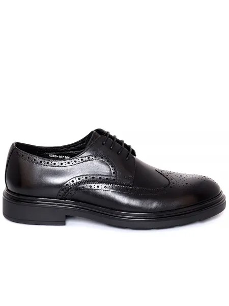Туфли Respect мужские демисезонные, размер 44, цвет черный, артикул VS83-167186