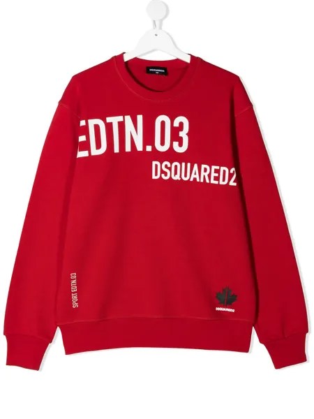 Dsquared2 Kids толстовка с логотипом