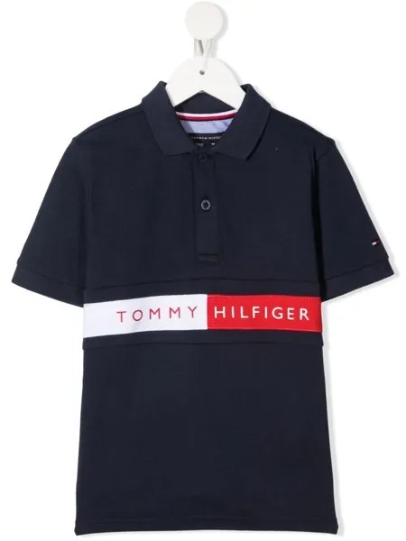 Tommy Hilfiger Junior рубашка поло с логотипом