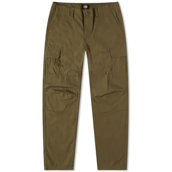 Узкие брюки-карго Dickies Millerville, темно-зеленый