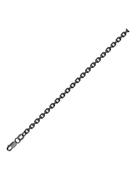 Цепочка женская TOP CRYSTAL 40666181 из серебра, 55 см