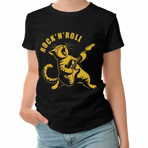Футболка ROLY, размер XL, чёрный