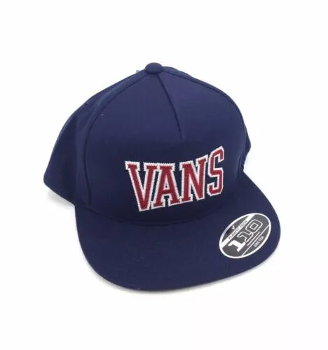 НОВАЯ шляпа с плоскими полями Vans FlexFit Tech 110 One Ten University Snapback, синяя, красная