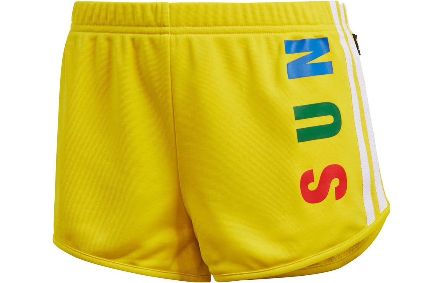 Повседневные шорты женские желтые Adidas Originals