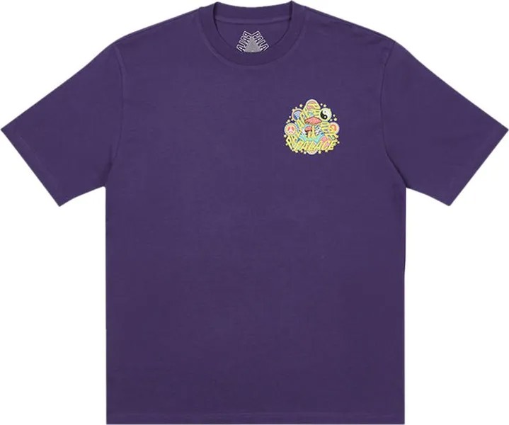 Футболка Palace Bun 5G T-Shirt 'Purple', фиолетовый