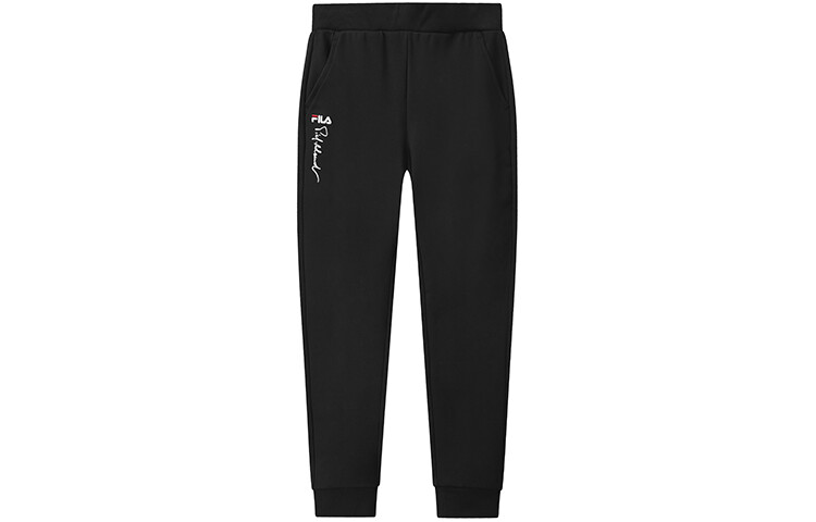 Женские трикотажные спортивные штаны FILA, цвет Black