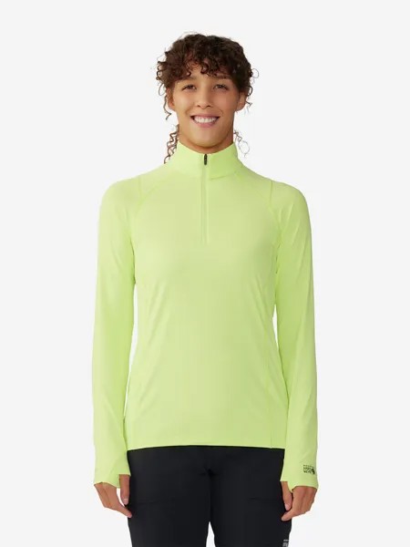 Толстовка женская Mountain Hardwear Crater Lake 1/2 Zip, Желтый