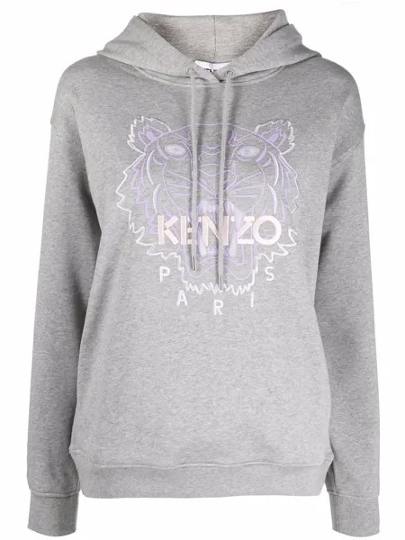 Kenzo худи с вышивкой Tiger