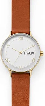 Швейцарские наручные  женские часы Skagen SKW2877. Коллекция Aaren Naturals