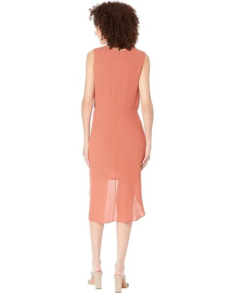 Платье BCBGMAXAZRIA Viscose Georgette Dress, цвет Etruscan Red