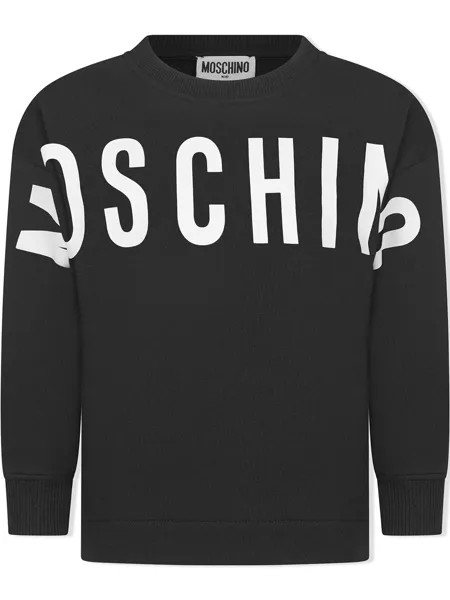 Moschino Kids толстовка с логотипом