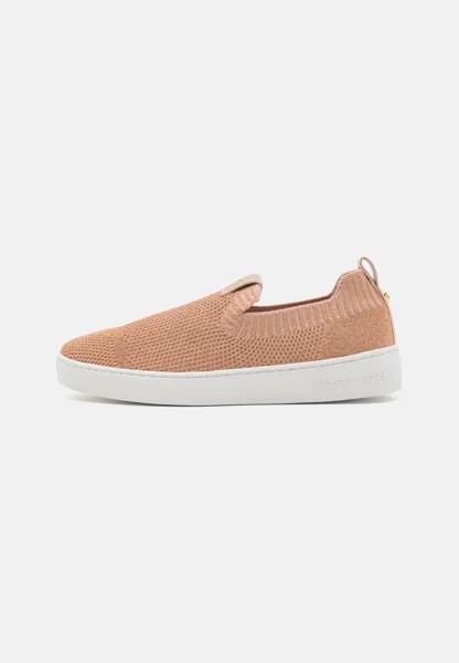 Кроссовки низкие JUNO SLIP ON MICHAEL Michael Kors, цвет rose gold