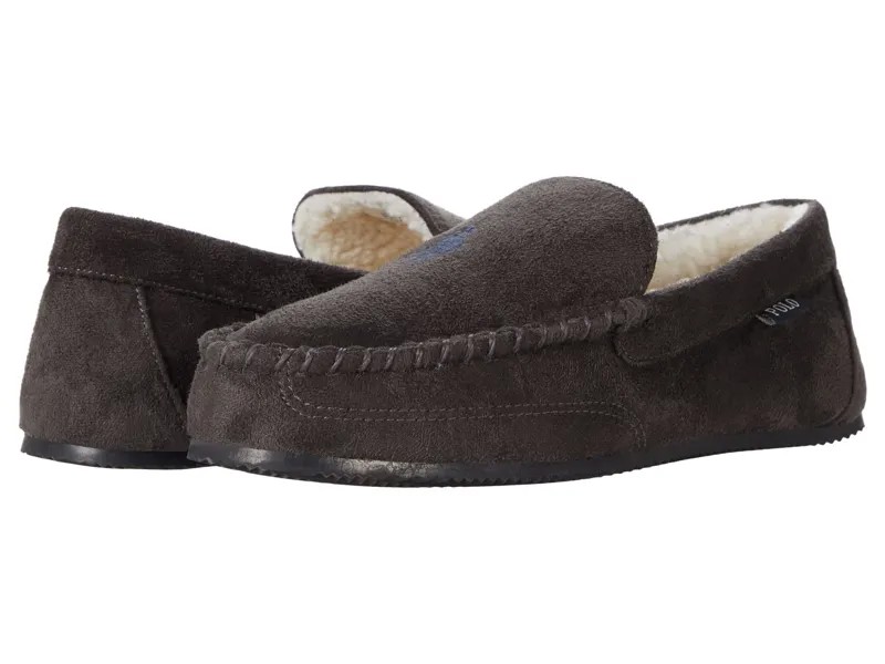 Домашняя обувь Polo Ralph Lauren Dezi Moccasin Slipper, серый