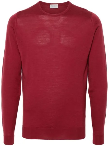 John Smedley свитер Lundy, красный