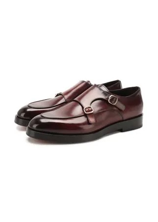 Кожаные монки Santoni