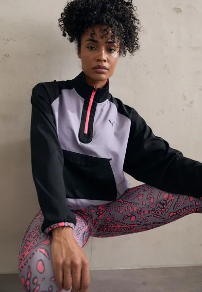 Спортивная куртка Hypernatural 1/2 Zip Puma, сирень