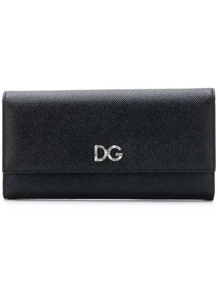 Dolce & Gabbana logo continental wallet
